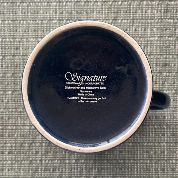 Signature Monogram “S” Mug In Blue - Picture 2 of 3